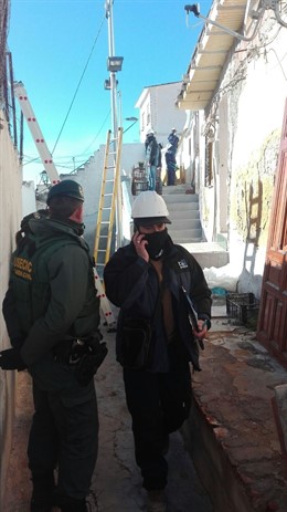 Intervención contra el fraude de electricidad 