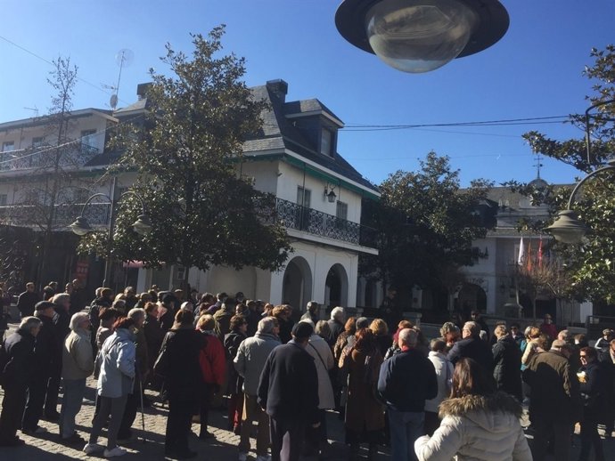 Protesta por las pensiones dignas en Majadahonda