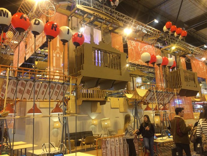 Stand de la Comunidad de Madrid en Fitur