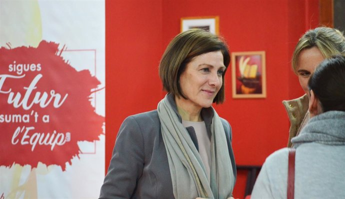 La candidata a la dirección del PSPV de València y edil Maite Girau             