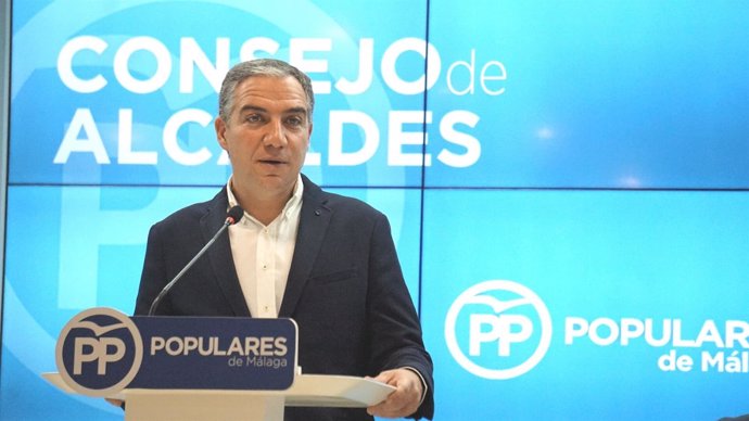 Elias Bendodo presidente del PP de Málaga 