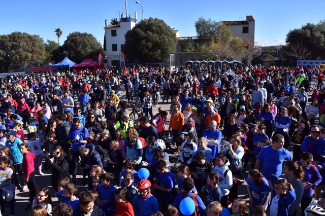 Más de 12.000 personas participan en la Diada Ciclista de Sant Sebastià