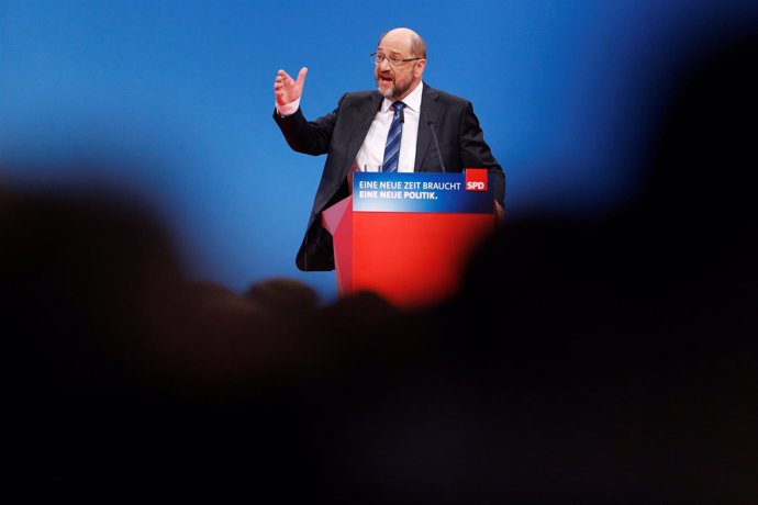 Martin Schulz, congreso del SPD