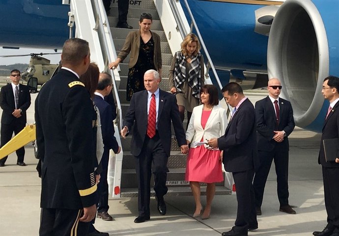 El vicepresidente de Estados Unidos, Mike Pence