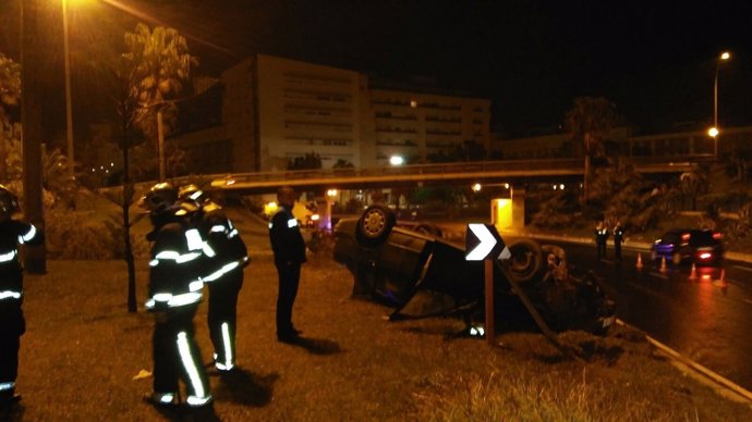 Accidente de tráfico en Cádiz