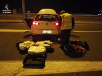 La Guardia Civil detiene a ocho personas con 60 kilos de marihuana en varias actuaciones
