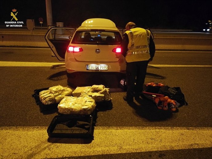 La Guàrdia Civil confisca marihuana a Girona