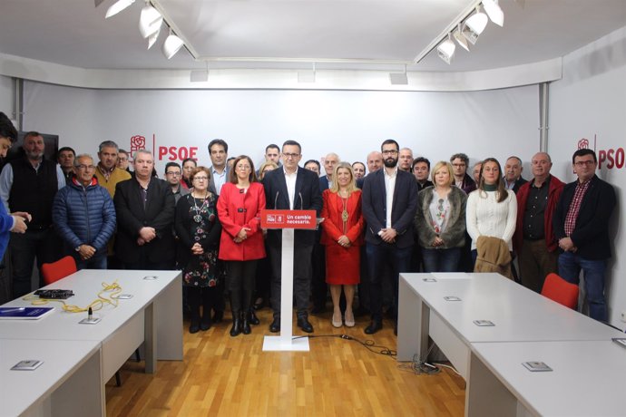 Rueda de prensa PSOE ante declaraciones Roque Ortiz