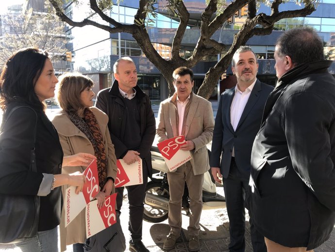 Esther Niubó, Jaume Collboni, PSC