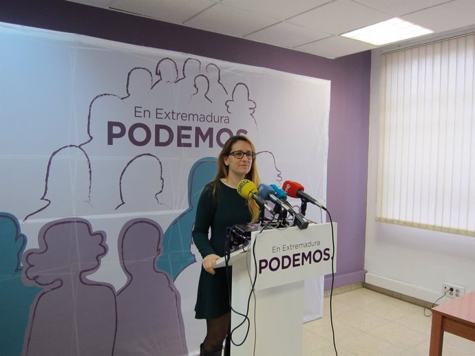    Portavoz De Podemos Extremadura, Marta Bastos                            
