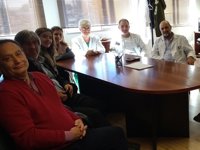 El Hospital Reina Sofía de Córdoba recibe la visita de profesionales chilenos para abordar proyectos sobre pie diabético