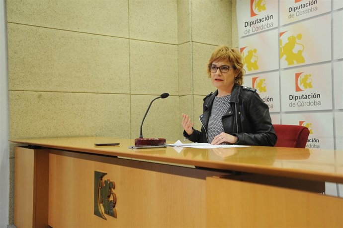 Marisa Ruz en rueda de prensa