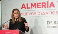 Susana Díaz anuncia tres líneas de ayuda a los afectados por los tornados en Almería