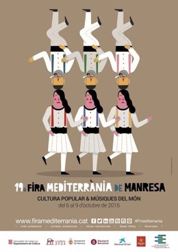 Cartell de la Fira Mediterrània de Manresa 2016