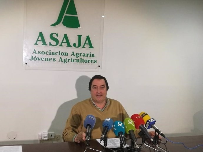 Ángel García Blanco, presidente de Asaja Extremadura