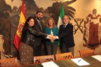 Firmado el acuerdo institucional de patrocinio de la Copa Davis de Marbella