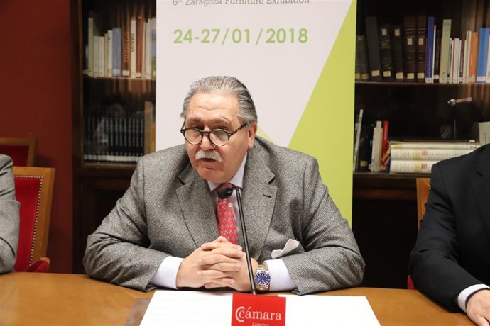 El presidente de la Feria de Zaragoza, Manuel Teruel.