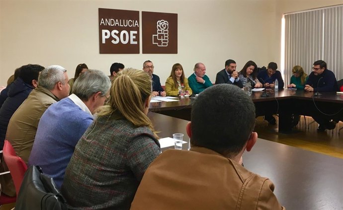 Ejecutiva provincial del PSOE.