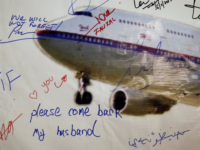 Recuerdo del MH370