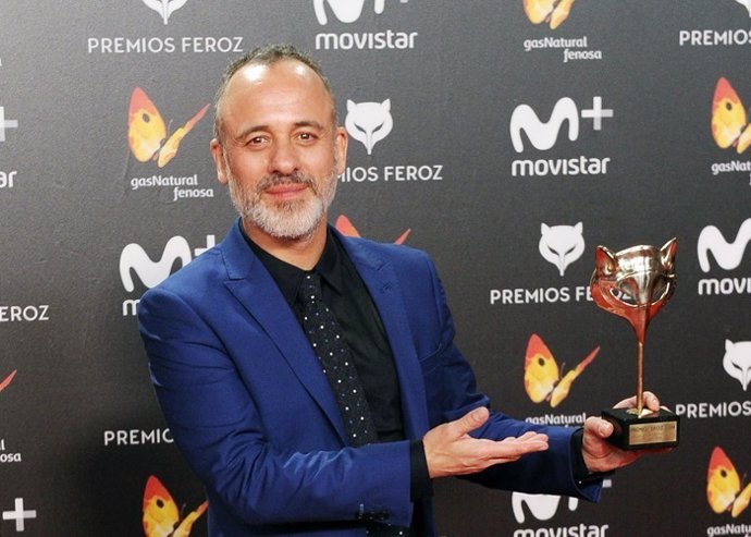 Javier Gutiérrez en los Premios Feroz