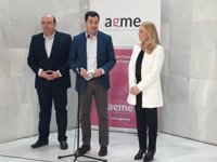 Moreno (PP-A) confía en que Susana Díaz haya hablado en su encuentro con Pedro Sánchez de la financiación autonómica