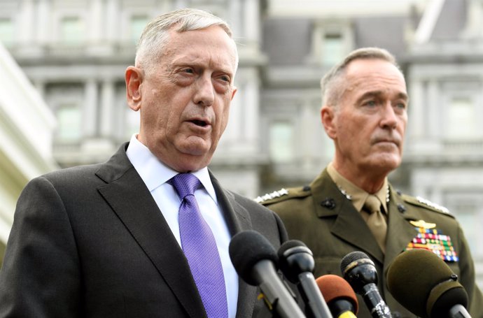 El secretario de Defensa estadounidense, James Mattis