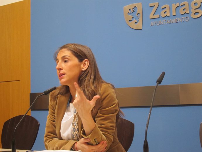Concejal del PP en el Ayuntamiento de Zaragoza, María Navarro