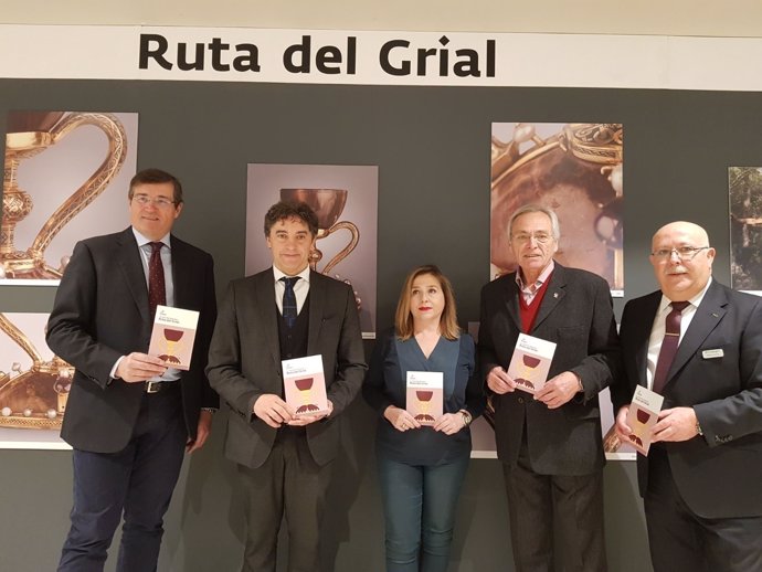 Exposición del Grial en el Corte Inglés de València