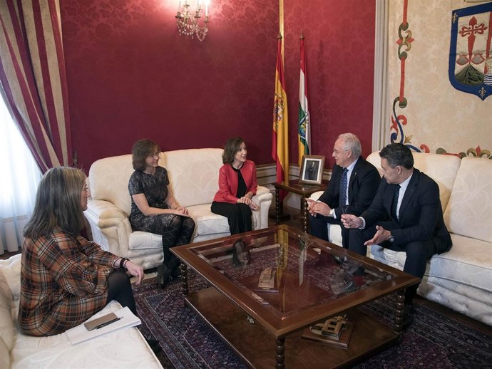El presidente del Gobierno riojano, Jose Ignacio Ceniceros, ha presidido el acto