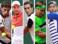 Carreño, Bautista, Ramos, Feliciano y Ferrer, equipo de Davis ante Gran Bretaña