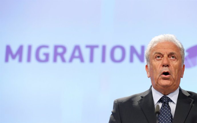 Dimitris Avramopoulos, comisario de Interior e Inmigración