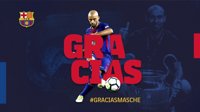 Mascherano abandona el Barça tras 18 títulos y 334 partidos