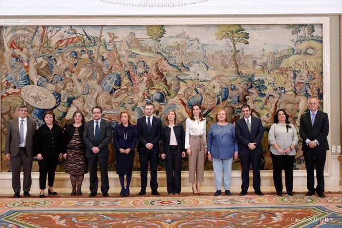 Reunión de la reina Letizia y el Foro Español de Pacientes