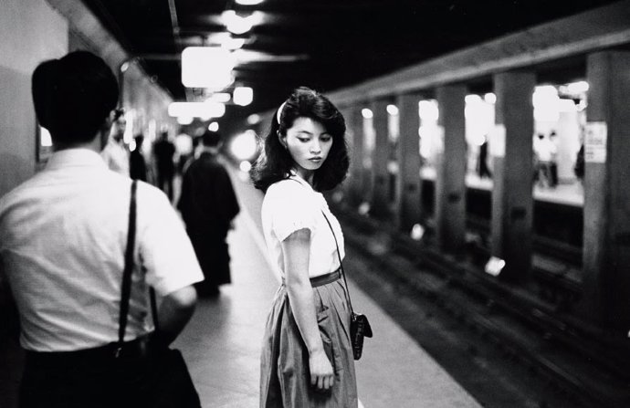 Girl in the subway, de Ed van der Elsken
