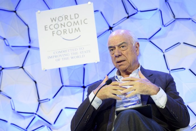 Francisco González (BBVA) en el Foro Económico de Davos