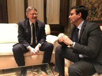 El alcalde de Granada traslada a Ximo Puig que las conexiones ferroviarias deben de ser una prioridad para Europa