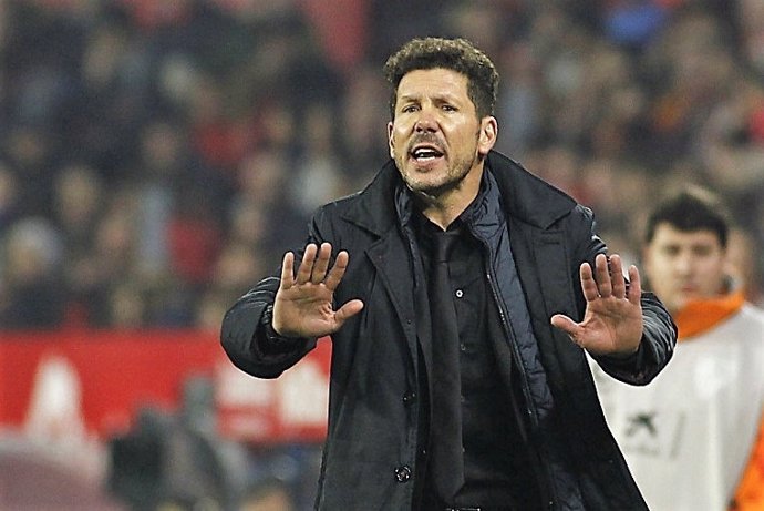  El Entrenador Del Atlético De Madrid, Diego Pablo Simeone