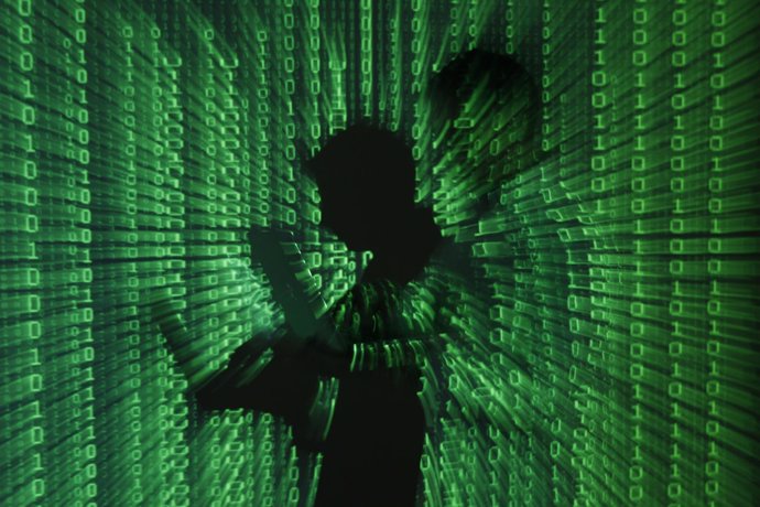 Hacker, ciberseguridad, malware, virus, 