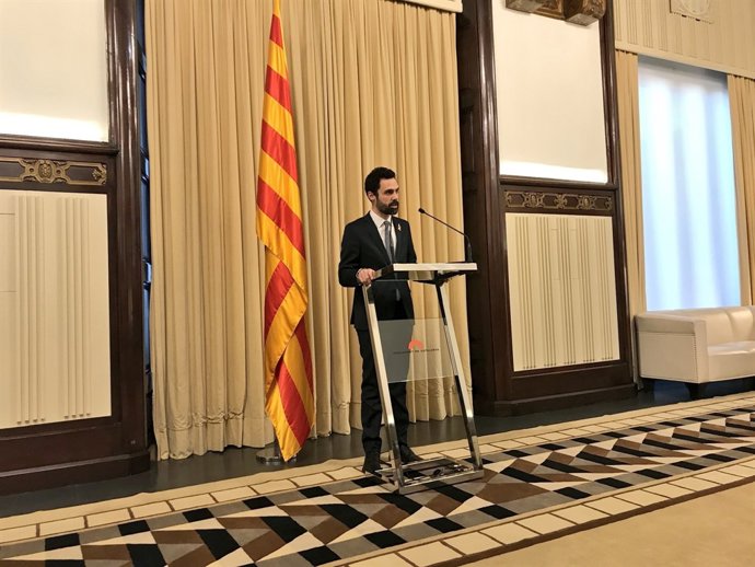 Roger Torrent, president del Parlament