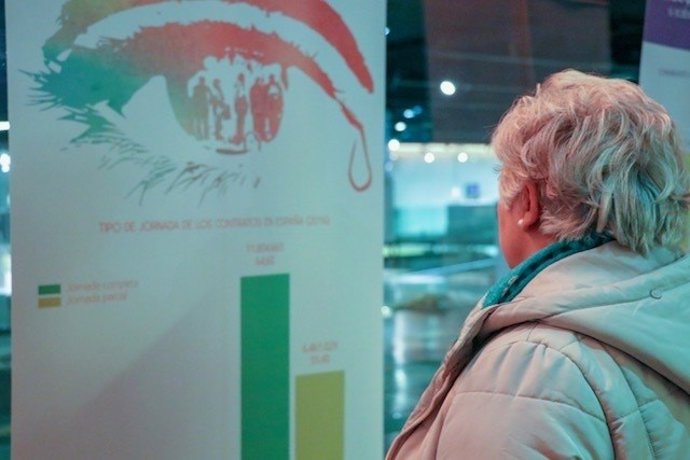 Muestra 'Por un trabajo decente' en el Antiquarium