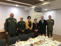 Diversas personalidades se dan cita en la presentación del III Congreso Internacional de Sanidad Militar