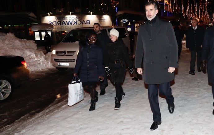 El rei Felip a Davos