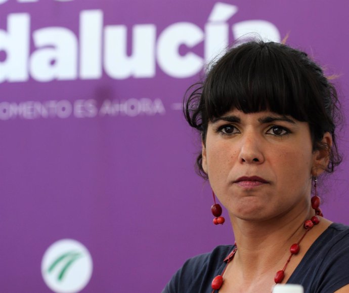 Teresa Rodríguez, coordinadora de Podemos Andalucía