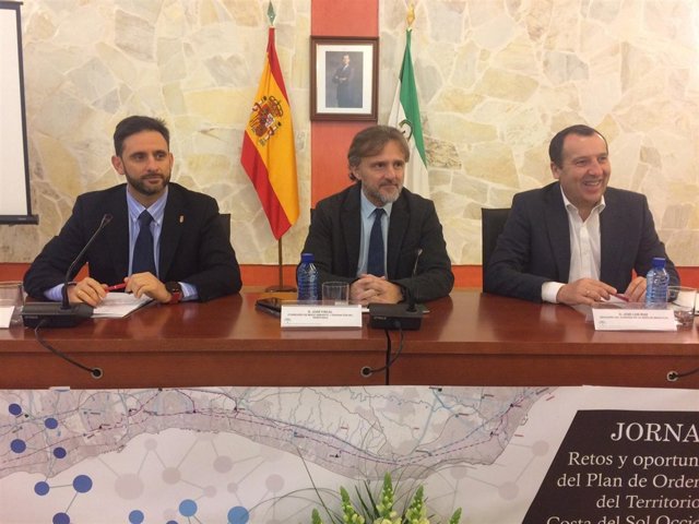 José Fiscal en unas jornadas sobre el POT Costa del Sol
