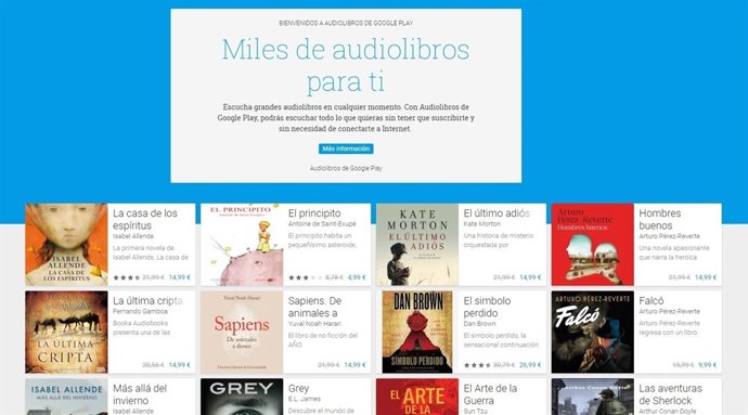 Audiollibres en Google Play 