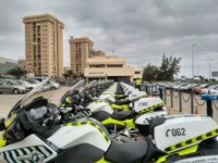 El Subsector de Tráfico de Las Palmas de la Guardia Civil estrena 18 nuevas motocicletas