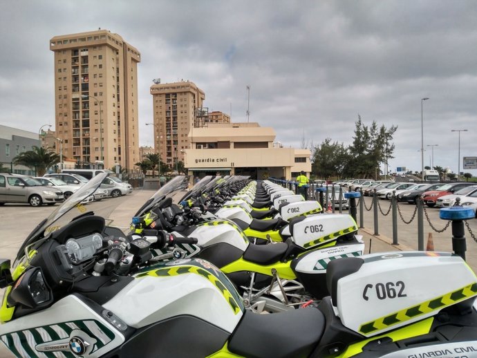 Motocicletas de la Guardia Civil