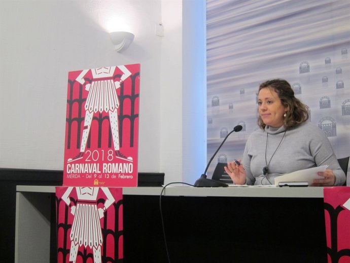 Delegada de Festejos del Ayuntamiento de Mérida, Ana Aragoneses