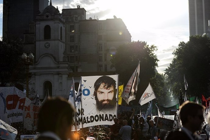 Manifestación Santiago Maldonado