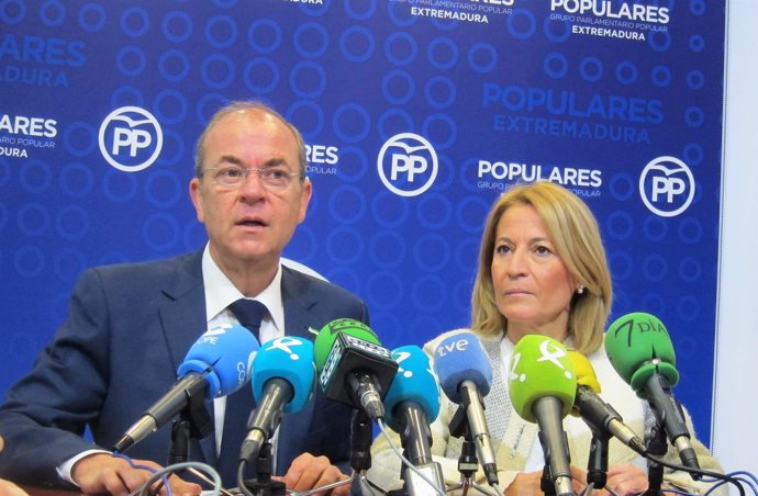 Presidente del Partido Popular de Extremadura, José Antonio Monago